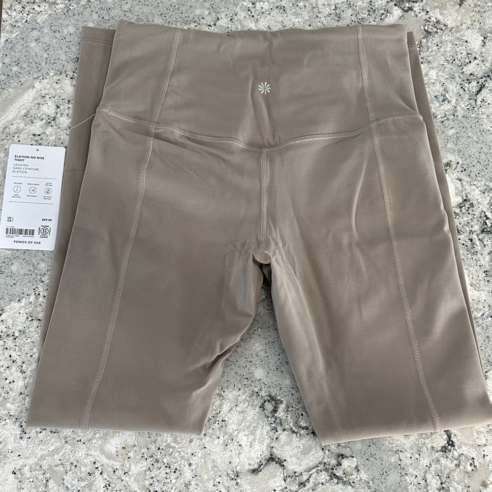 Athleta Elation No Front Seam Leggings
